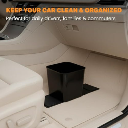 Car Trash Can with Stability Wings – Leakproof Portable Garbage Bin - Image 6