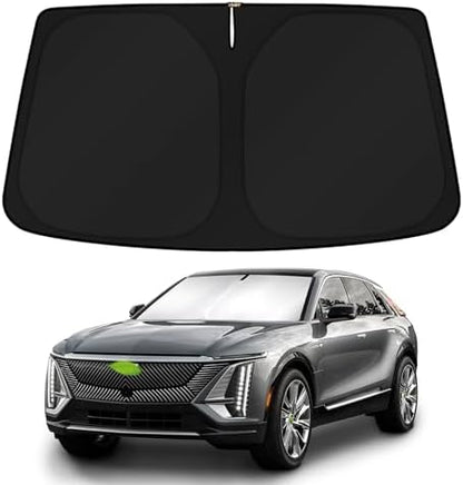 KUST Windshield Sun Shade for 2023-2024 2025 2026 Cadillac Lyriq Electric SUV by KUST