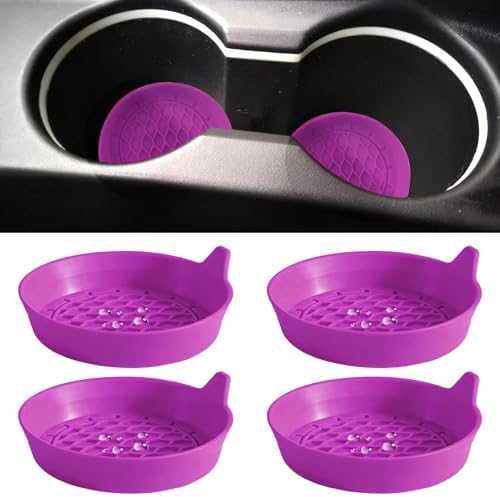 4 PCS Car Cup Coasters, Cup Holder Coaster by BFXM