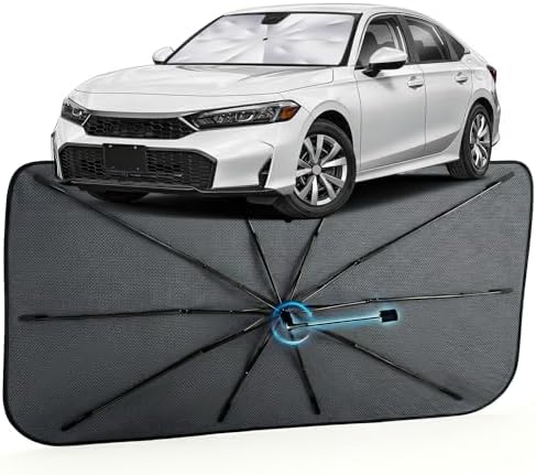 Car Windshield Sun Shade Umbrella by MakeLifeBetter