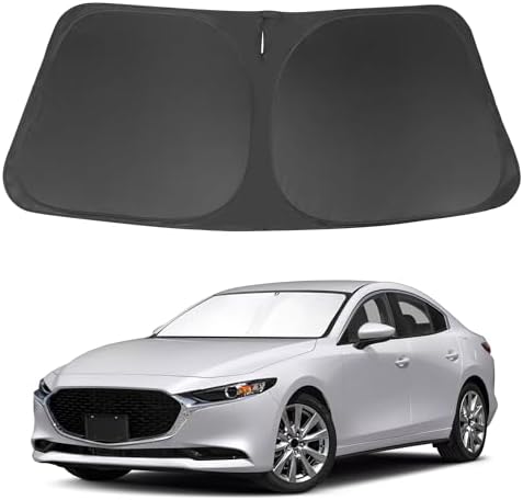 Windshield Sun Shade for 2014-2025 2026 Mazda 3 Accessories by LHFLIVE