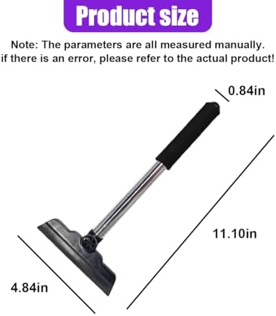 2PCS Ice Scrapers for Car Windshield, Soft No Scratch Snow Frost Removal Tool - Image 2