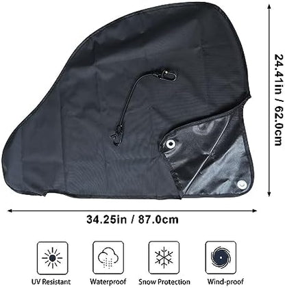 Caravan Hitch Cover Waterproof Breathable Tow Hitch Cover, Tongue Jack - Image 2