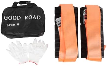 2PCS Tire Traction Straps, Strong Grip Emergency Tire Traction Device by Unknown
