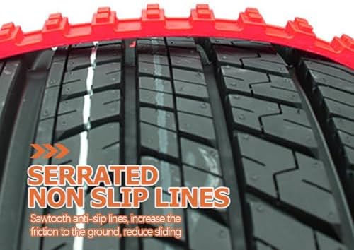 Gadpiparty 10pcs Car Snow Chains Tire Cable Ties Anti-skid Emergency Zip Straps - Image 4