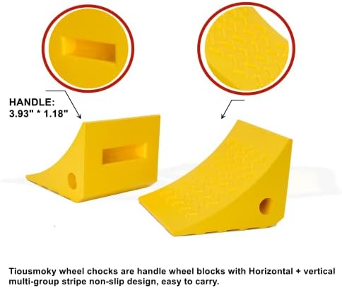 Wheel Chocks, Rubber Wheel Chock - Image 3