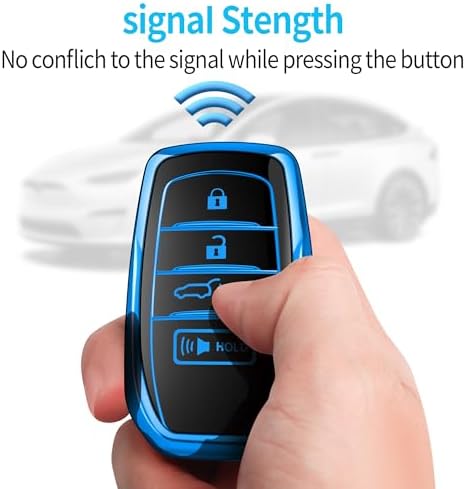 Tukellen for Toyota Key Fob Cover TPU Soft Case for 2025-2026 Camry 4 Runner - Image 5
