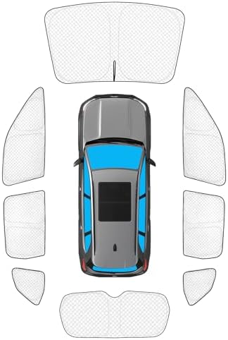 KMF Sun Shades for Subaru Forester Accessories 2025 2026, Full Car Window by KMF