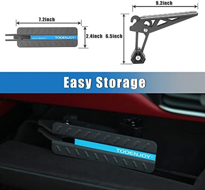 Universal Car Door Step for Car Roof Access, Portable Latch Step - Image 5