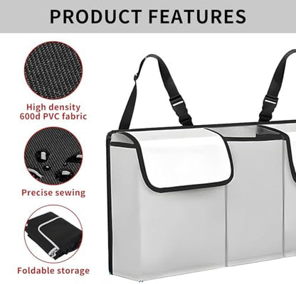 Car Trunk Organizer, Backseat Hanging Large Storage - Image 6