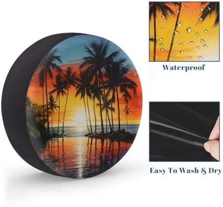 Beach Spare Tire Cover Waterproof Dust-Proof Spare Wheel Covers - Image 4