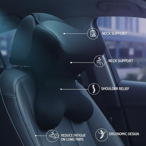 Car Neck Pillow for Driving Seat Car headrest Pillow/Gaming Chair Pillow - Image 4