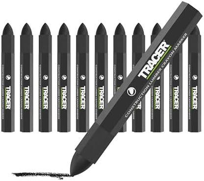 Tracer Black Lumber Crayon Markers by Tracer