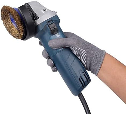 COOHORN 12Pairs Work Gloves Anti-slip Knitted Stretchy Cloth Glove Thin Moist - Image 4