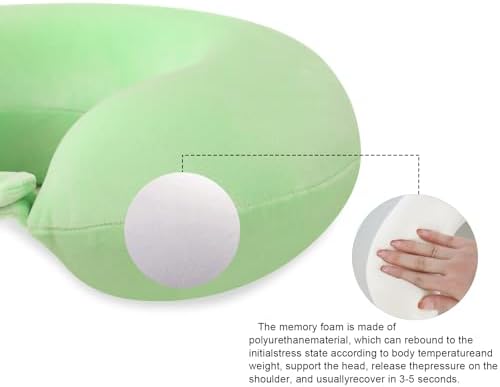 Neck Pillow for Travel U Shape Memory Foam Pillows - Image 5