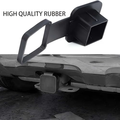 2 Inch Trailer Hitch Cover Plug, American Flag Rubber Tow Hitch Cap, Universal - Image 3