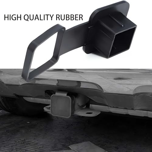 2 Inch Trailer Hitch Cover Plug, American Flag Rubber Tow Hitch Cap, Universal - Image 3