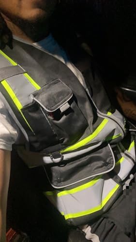 XIAKE Reflective Safety Vest for Men & Women High Visibility Class 2 Vest - Image 5