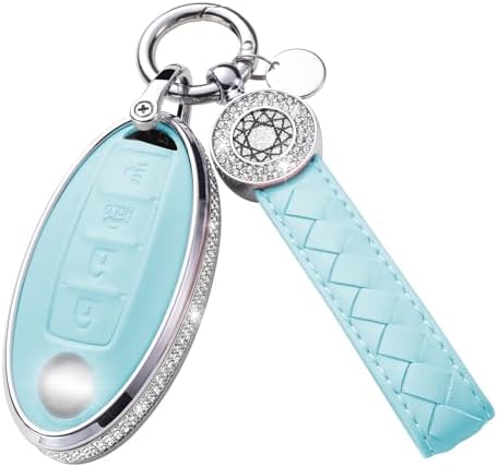 for Nissan Key Fob Cover with Keychain by Unknown