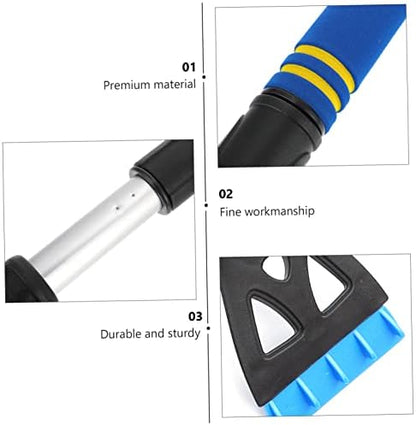 1pc Multi-Purpose Snow Removal Shovel Tool Telescopic Snow Brush Ice Scraper - Image 6