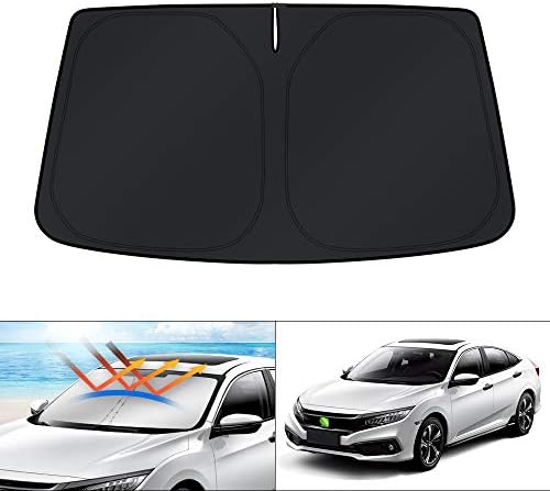 KUST Windshield Sun Shade for Honda Civic 2016-2021 Accessories Sunshade by KUST