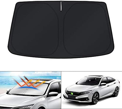 KUST Windshield Sun Shade for Honda Civic 2016-2021 Accessories Sunshade by KUST