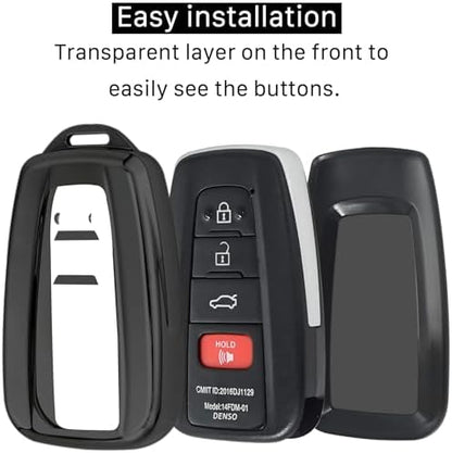 Kirsnda for Toyota Key Fob Cover, Protection Case - Image 4