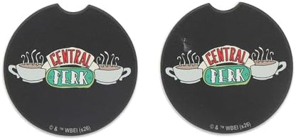 Friends the TV Series Central Perk Ceramic Car Coasters - Image 2