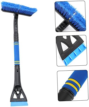1pc Multi-Purpose Snow Removal Shovel Tool Telescopic Snow Brush Ice Scraper - Image 5