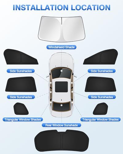 Canvcle Sunshades for Mazda CX-50 2023-2025 2026 CX50 Accessories Windshield - Image 5