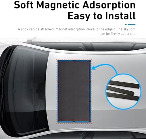 Car Roof Sunroof Sunshade Net, Breathable High-density Mesh Sunroof Cover - Image 6