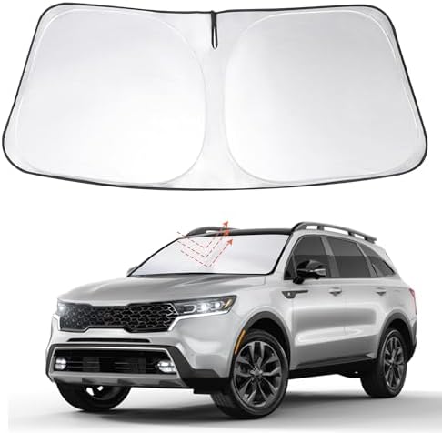 Windshield Sun Shade Sunshade for 2021-2025 2026 Kia Sorento by LHFLIVE