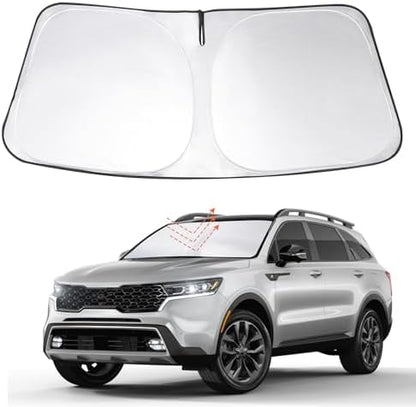 Windshield Sun Shade Sunshade for 2021-2025 2026 Kia Sorento by LHFLIVE