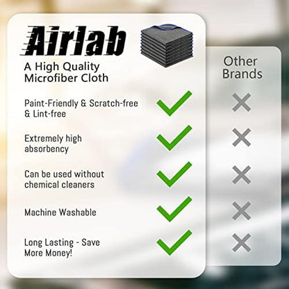 Airlab Glass Polishing Streak Free Miracle Cleaning Cloth - Image 4