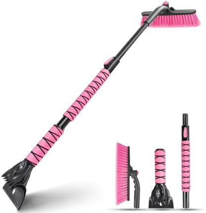 44 Inch Extendable Snow Brush for Car, Ice Scraper by Unknown