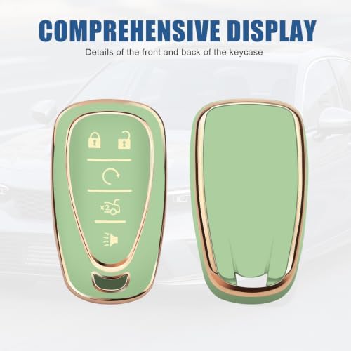 for Chevy Key Fob Cover, 5 Buttons TPU Key Cover - Image 4