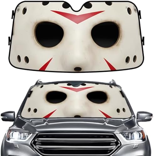 GENANY Perforated Mask Windshield Sun Shade 55 x 30 Inch by GENANY