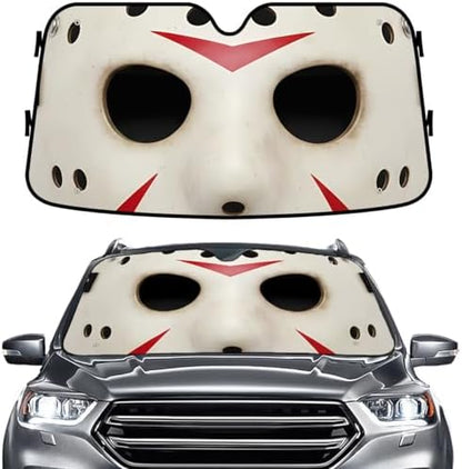 GENANY Perforated Mask Windshield Sun Shade 55 x 30 Inch by GENANY