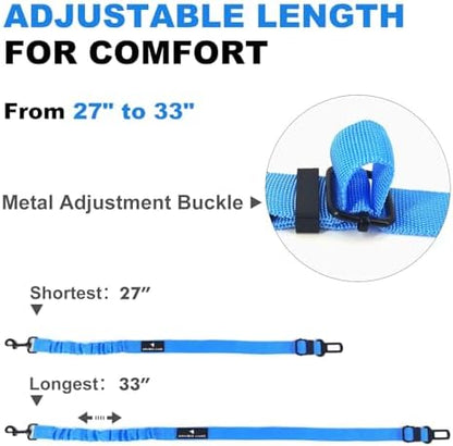 Dog Seat Belt Retractable Dog Leash Adjustable Dog Seatbelt - Image 4