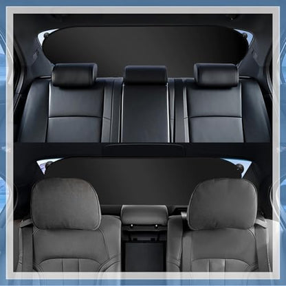 39.37x19.76 Car Rear Window Sun Shade, Foldable Car Window Shades - Image 7