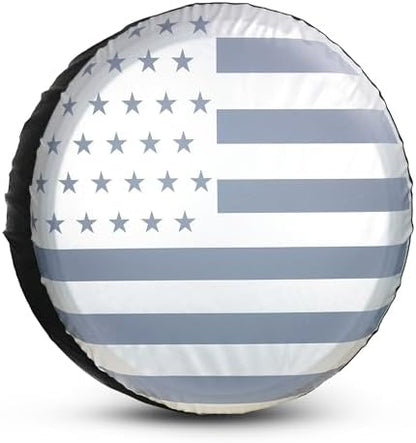 Spare Tire Cover for RV Trailer, Fit for Jeep Wrangler RV by Jusen