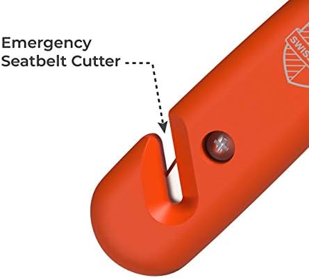 Swiss Safe Car Safety Hammer Window Breaker Tool - Image 3