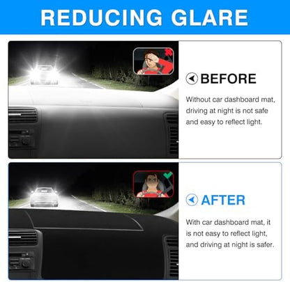 Autorder Dashboard Cover Mat for Honda Civic 2001-2005 Accessories Dash Cover - Image 4