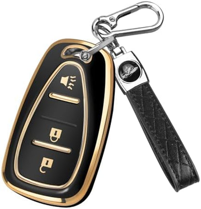 QBUC for Chevy Key Fob Cover, 3-Button Design by QBUC