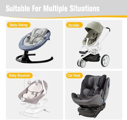 KAKIBLIN Baby Travel Pillow, Upgraded Baby Neck Pillows - Image 5