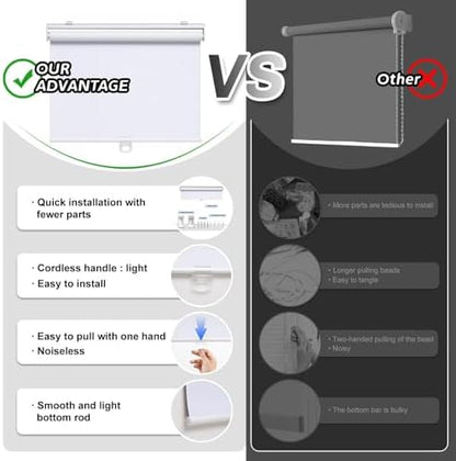 AOSKY Blackout Cordless Roller Shade - Image 3