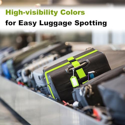 Gostwo 8 Pack Luggage Straps and Tags Set - Image 4