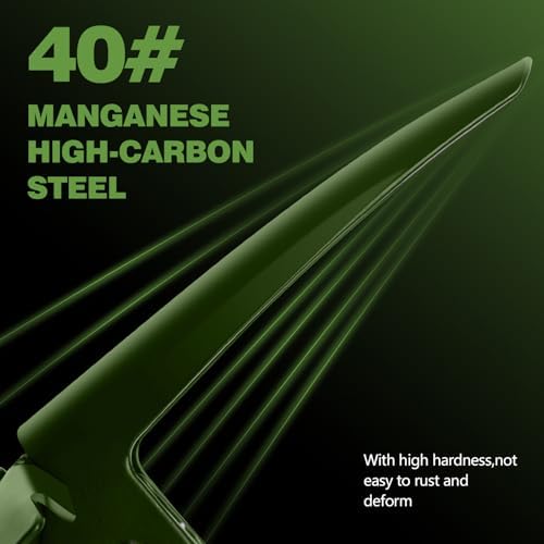 18.5" Folding Shovel, Tri-Fold Collapsible Shovel - Image 3