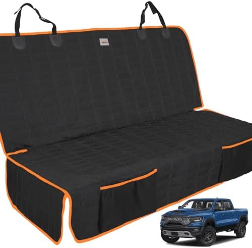 Reliadura Dog Car Seat Cover for Back Seat, Car Seat Covers for Pets, Nonslip - Image 5