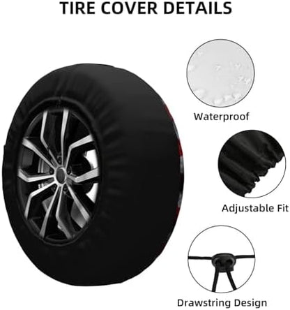 Funny Duck Spare Tire Cover Weatherproof Universal Wheel Protectors Cute Duck - Image 4